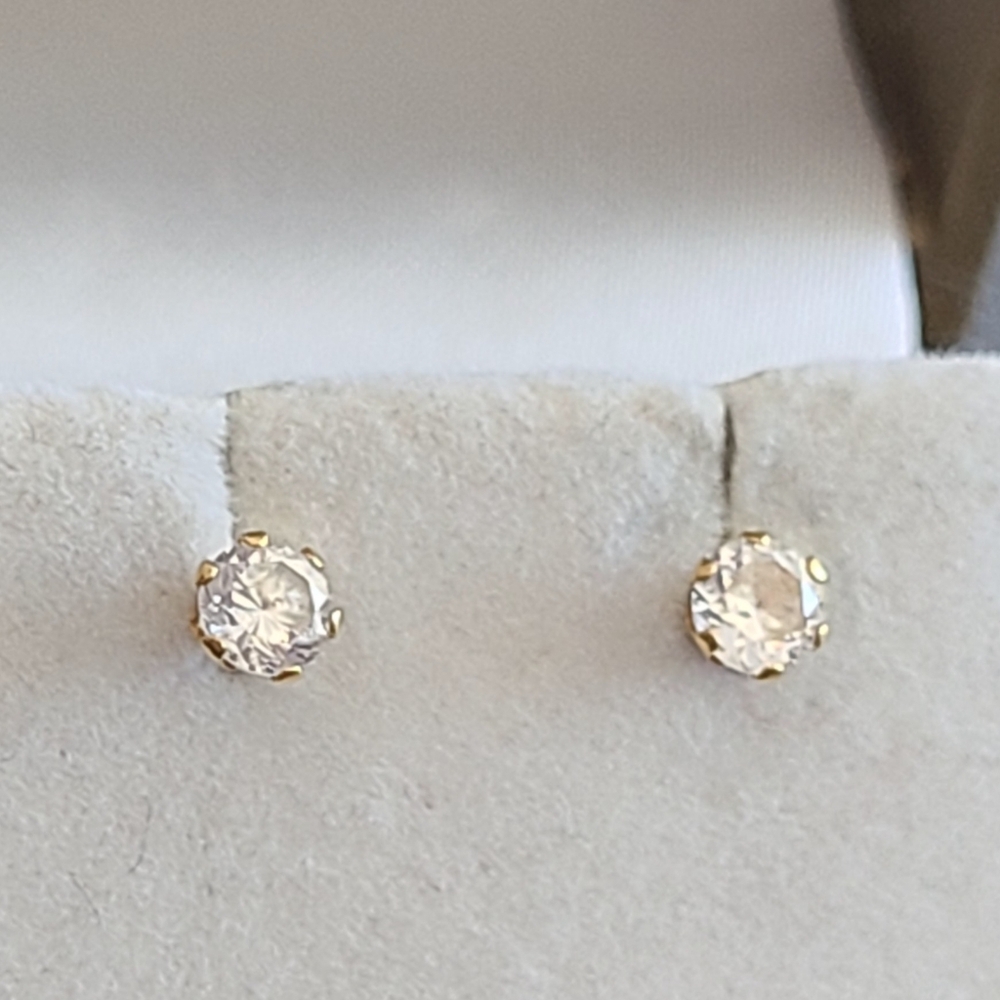 14K Diamonelle Earrings